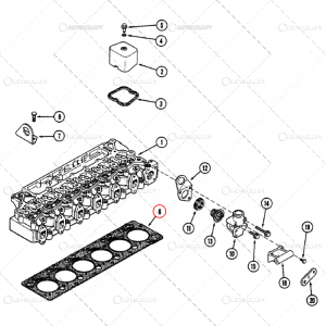 GARNITURA CHIULASA CASE IH MAXXUM [1]