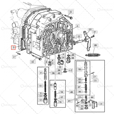 GARNITURA TRANSMISIE JOHN DEERE [1]
