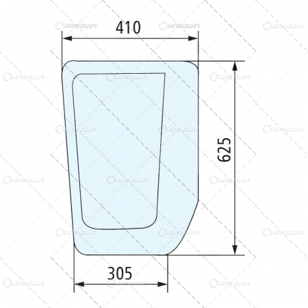 Geamuri - GEAM CABINA PARTEA DE JOS DREAPTA NEW HOLLAND