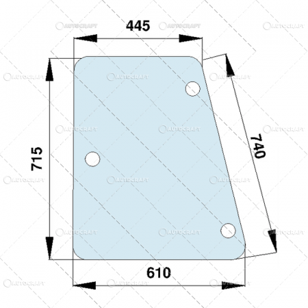 Geamuri laterale spate cabina - GEAM LATERAL SPATE STANGA SAU DREAPTA