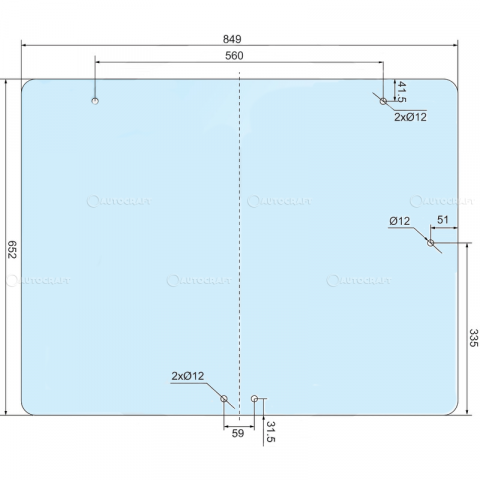 Geamuri - GEAM SPATE CASE IH CABINA XL