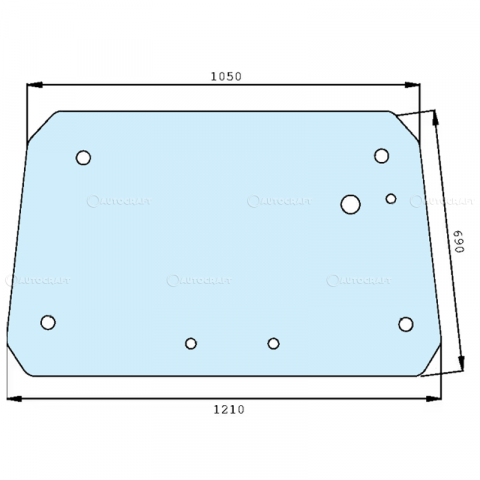 Geamuri spate cabina - GEAM SPATE DAVID BROWN