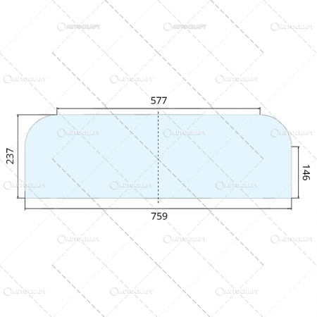 Geamuri spate cabina - GEAM SPATE INFERIOR FENDT