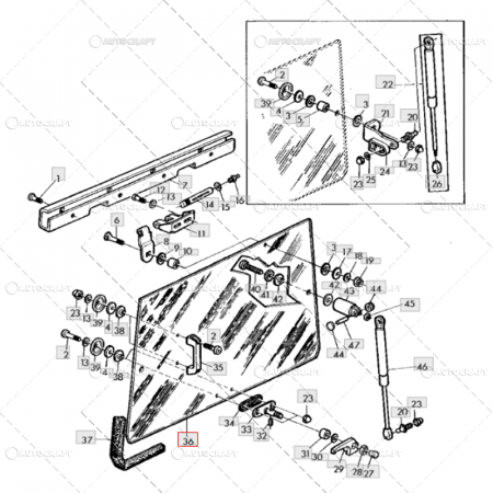 GEAM SPATE JOHN DEERE SG2, SG 2 [1]