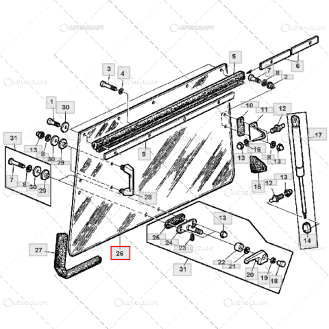GEAM SPATE JOHN DEERE SG2, SG 2 [1]