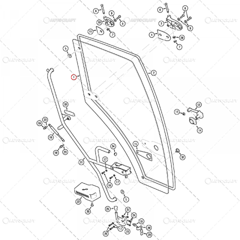 GEAM USA DREAPTA CASE IH, CX, MAXXUM, MX [1]