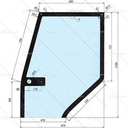 Produse universale - GEAM USA DREAPTA CASE IH MAXXUM