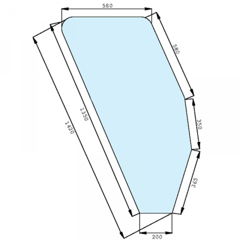 100-90 - GEAM USA DREAPTA FIAT
