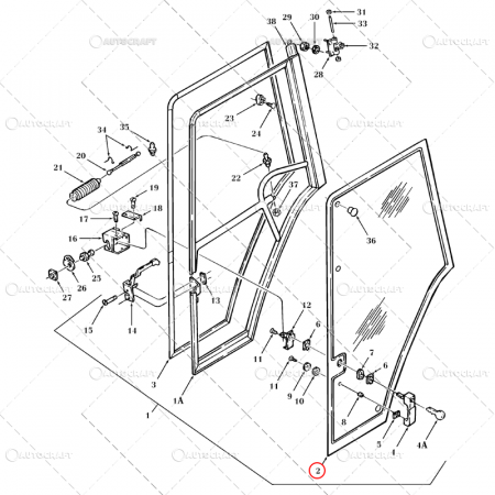 GEAM USA DREAPTA FIAT, FORD, NEW HOLLAND [1]