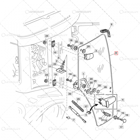 GEAM USA DREAPTA JOHN DEERE [1]