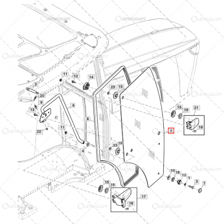 GEAM USA DREAPTA JOHN DEERE [1]