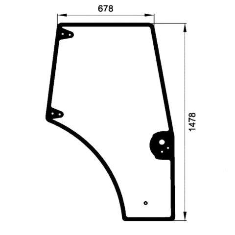 GEAM USA DREAPTA NEW HOLLAND, CASE IH