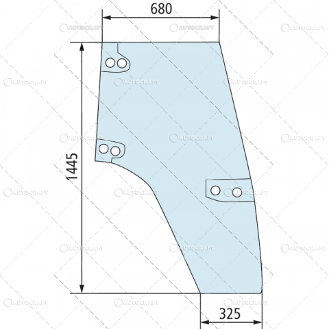 CVX1135 - GEAM USA DREAPTA NEW HOLLAND, CASE IH, CS, CS PRO, CVX