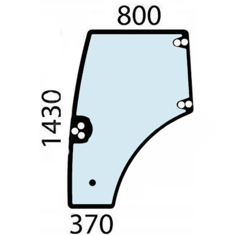 Produse universale - GEAM USA STANGA CASE IH, NEW HOLLAND