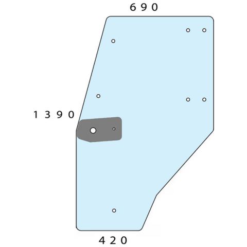 Deutz - GEAM USA STANGA DEUTZ AGROPRIMA, AGROXTRA, DX3 SC