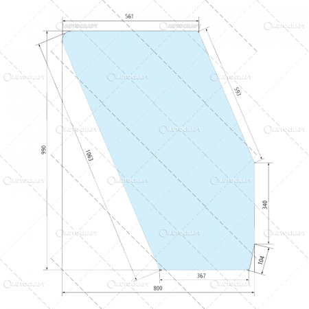 Geamuri usa cabina - GEAM USA STANGA FIAT