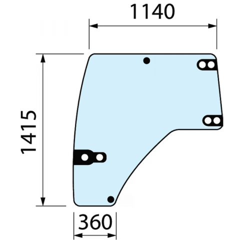 Landini - GEAM USA STANGA MC CORMICK, LANDINI