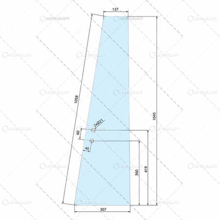 Geamuri usa cabina - GEAM USA SUPERIOR STANGA SAU DREAPTA MASSEY FERGUSON, LANDINI