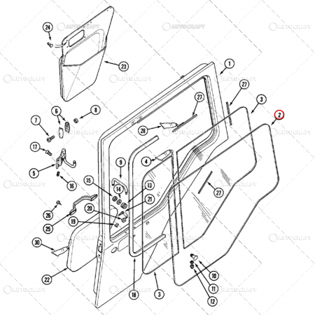 GEAM USA SUPERIOR STANGA SAU DREAPTA INTREG CASE IH [1]