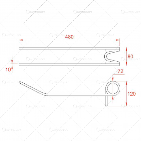 GHEARA ELASTICA CULTIVATOR KVERNELAND TLC TLD [2]