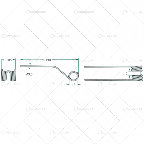GHEARA ELASTICA GREBLA ROTATIVA FELLA [1]