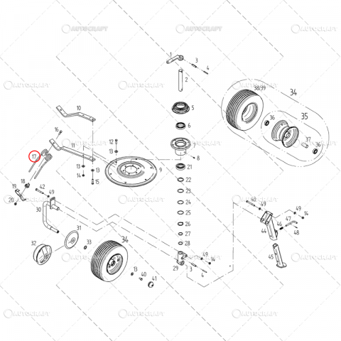 GHEARA ELASTICA GREBLA ROTATIVA FELLA [2]
