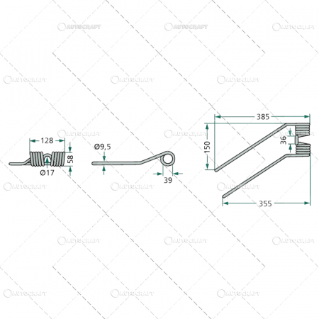 GHEARA ELASTICA GREBLA ROTATIVA NIEMEYER [3]