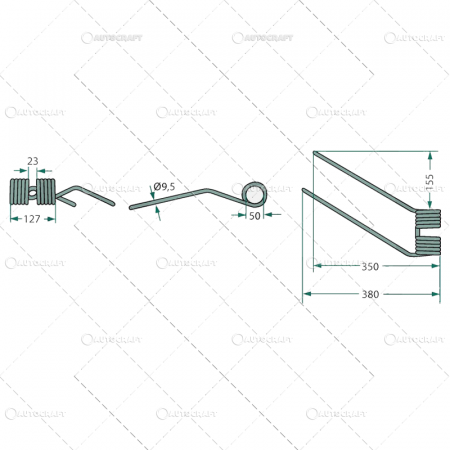 GHEARA ELASTICA GREBLA ROTATIVA NIEMEYER [2]
