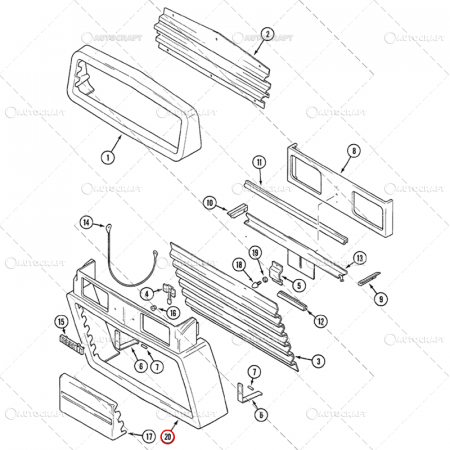 GRILA MASCA FATA CASE IH [1]
