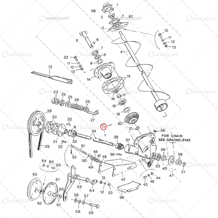 TX30 - GRUP DESCARCARE CEREALE COMBINA NEW HOLLAND