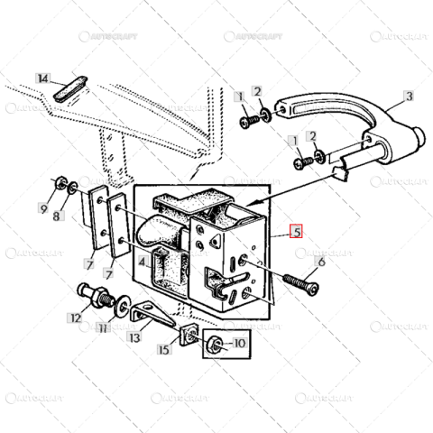 INCUIETOARE USA STANGA SAU DREAPTA JOHN DEERE CABINA SG2, MC1 [1]