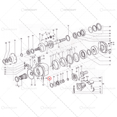 Piese tractor - INEL CAPAC PRIZA PUTERE J 90 DIN 472 TRACTOR U650