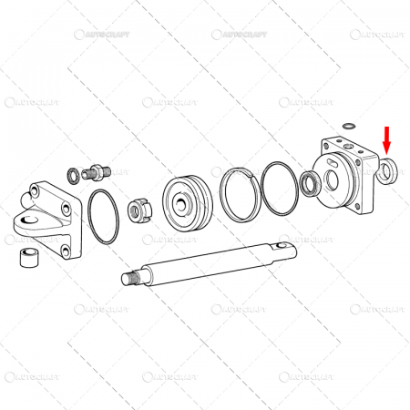 Cilindru de direcţie si piese conexe - INEL CURATARE GARNITURA CILINDRU DIRECTIE FIAT
