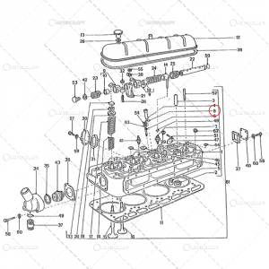 Injector - INEL O ETANSARE BUCSA INJECTOR 29.6X4 TRACTOR UTB U650 103.02.189