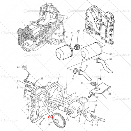 INEL ORING TUB COT POMPA HIDRAULICA MASSEY FERGUSON [1]