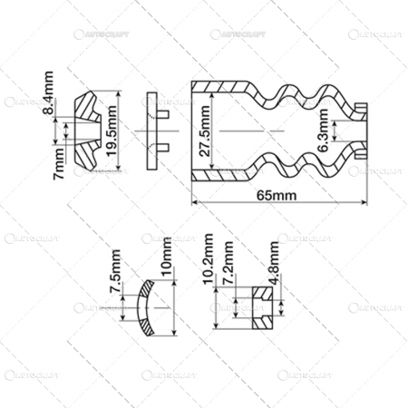 KIT REPARATIE CILINDRU AMBREIAJ CASE IH, DAVID BROWN [1]