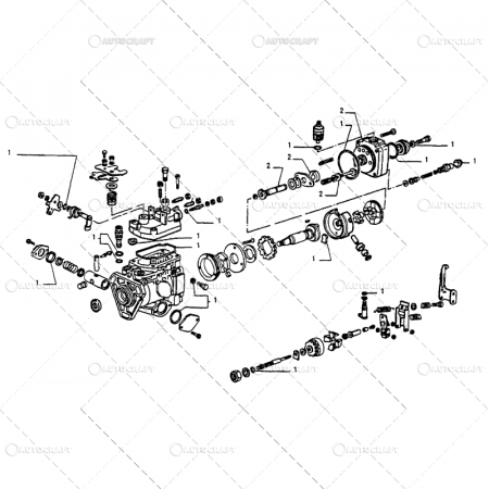 KIT REPARATIE POMPA INJECTIE BOSCH, FIAT, NEW HOLLAND, FORD [1]