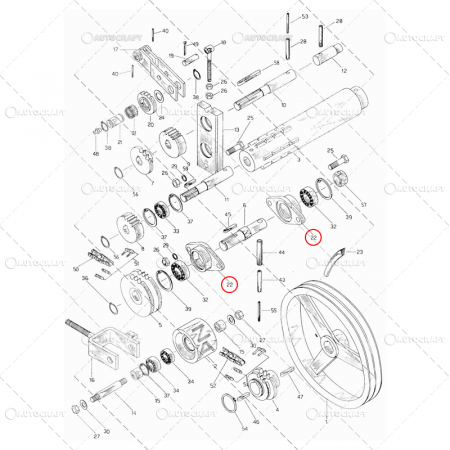 LAGAR AX FULIE MARE CULEGATOARE PORUMB SIP 128x78x28 [1]