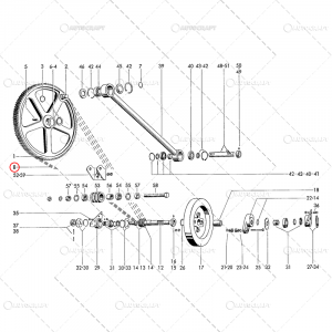 AP45 - LANT TRIPLU PRESA BALOTI WELGER