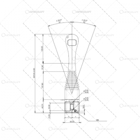 MANETA JOYSTICK INCARCATOR FRONTAL FARA BUTOANE [3]