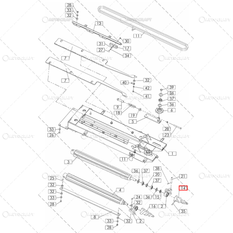MELC SIP STANGA FI100x225 KK30, T40 [1]