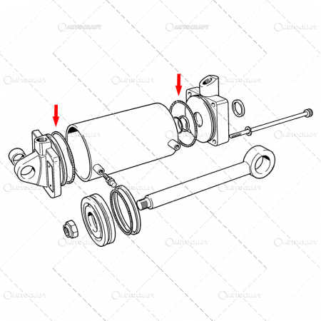 Cilindru de direcţie si piese conexe - ORING CAMASA CILINDRU DIRECTIE FIAT