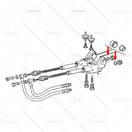Cilindru de frana - ORING POMPA FRANA FIAT