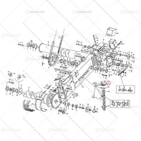 PALETA CAUCIUC CUPA LANT ELEVATOR COMBINA NEW HOLLAND, LAVERDA [3]