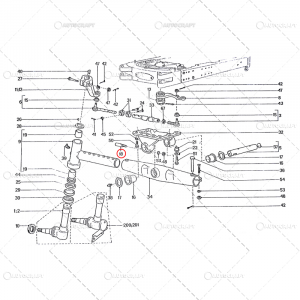 PANA CU PIULITA AX OSCILATIE TRACTOR UTB U650 31.30.112