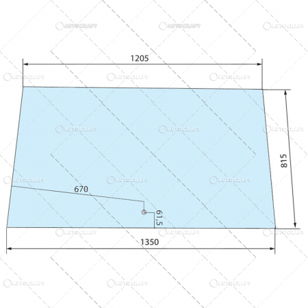 1046 - PARBRIZ CASE IH COMFORT 2000