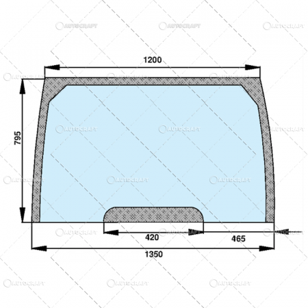 CX100 - PARBRIZ CASE IH, MC CORMICK