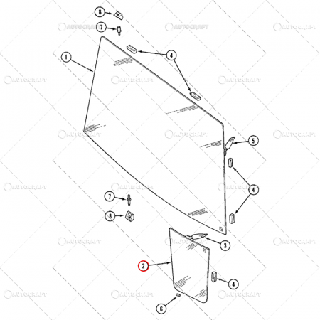 PARBRIZ DEDESUBT STANGA CASE IH [1]
