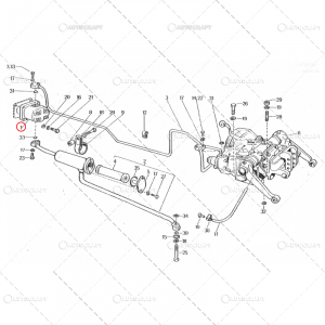Filtru hidraulic - POMPA HIDRAULICA H13 DREAPTA RIDICARE UTB U445 PD 10-0