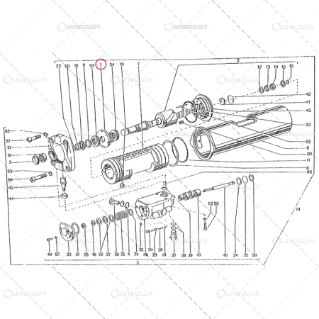 PIESA ANTRENARE SERVODIRECTIE UTB TRACTOR U650 31.33.021